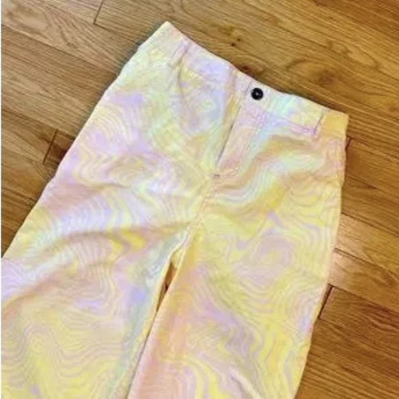 Wild Fable pale pink wide leg pants - Picture 4 of 6